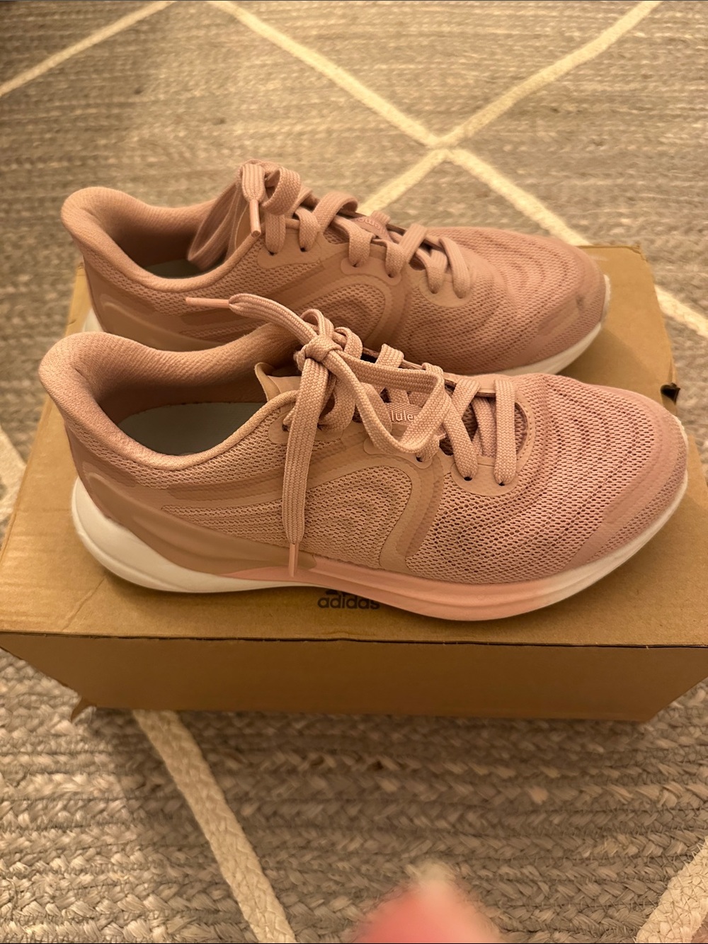 lululemon athletica Dusty Rose Women's Mesh Training Sneakers